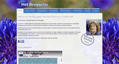 Desktop Screenshot of hetbruggetje.nl